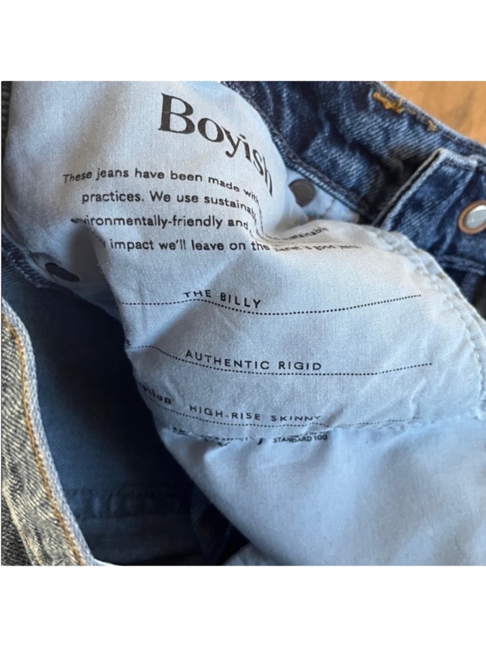 Boyish The Billy High Rise Skinny - Picture 9 of 9